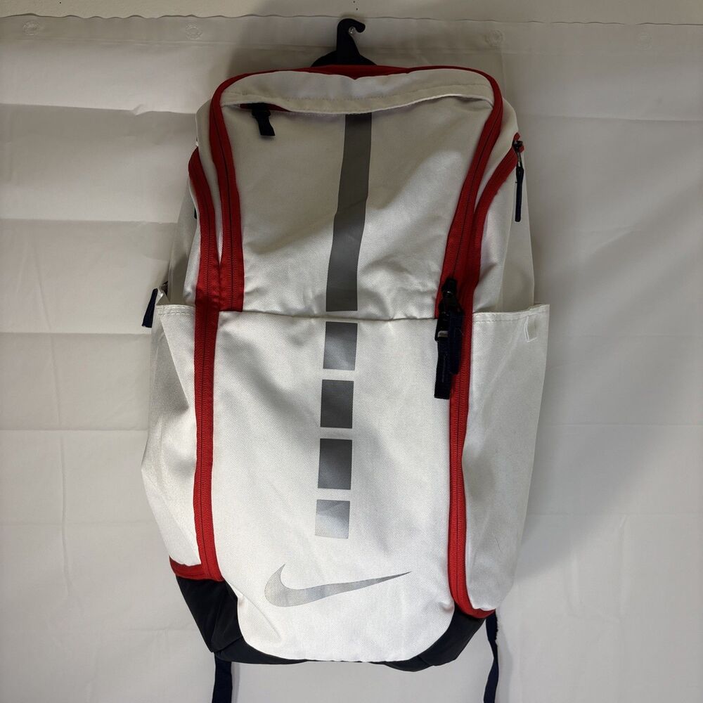 Nike HOOPS Elite Pro Men's Basketball Backpack Blue/White